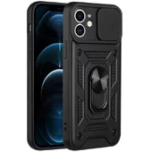 Чехол Ummi Camshield Serge Ring для Apple iPhone 11 (6.1") Черный