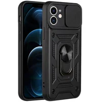 Чохол Ummi Camshield Serge Ring для Apple iPhone 11 (6.1") Чорний