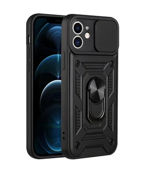 Чехол Ummi Camshield Serge Ring для Apple iPhone 11 (6.1") Черный