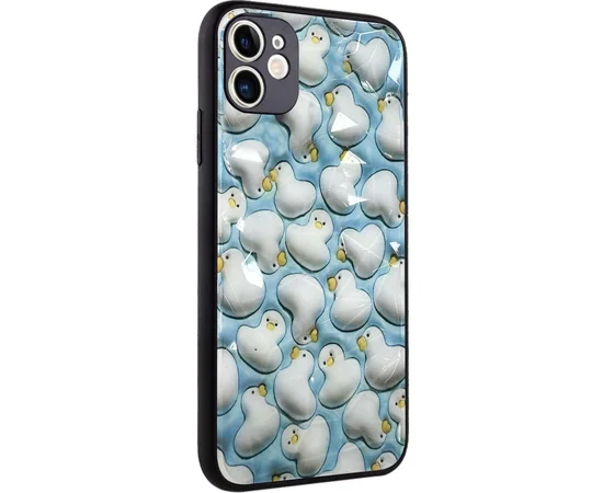 TPU+PC чехол Prisma Plushie для Apple iPhone 11 (6.1") Ducks