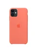 Чехол Silicone Case (AA) для Apple iPhone 11 (6.1") Розовый  / Barbie pink