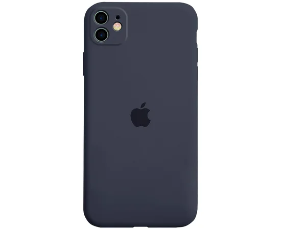 Чехол Silicone Case Full Protective для Apple iPhone 11 (6.1") Синий / Midnight Blue