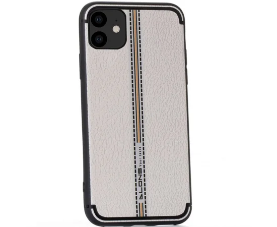 TPU чехол DLONS Lenny Series для Apple iPhone 11 (6.1") Белый