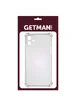 TPU чехол GETMAN Ease logo усиленные углы для Apple iPhone 11 (6.1") Серый (прозрачный)
