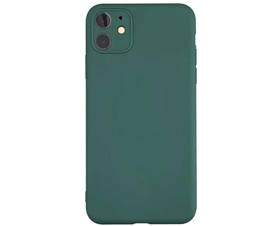 TPU чехол Ultrathin Soft Cover для Apple iPhone 11 (6.1") Зеленый / Pine green