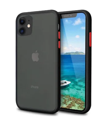 TPU чехол LikGus Maxshield для Apple iPhone 11 (6.1") Черный