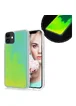 Неоновый чехол Neon Sand glow in the dark для Apple iPhone 11 (6.1") Зеленый