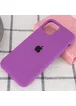 Чохол Silicone case (A) (з закритим низом) для Apple iPhone 11 (6.1 ") Фіолетовий / Grape
