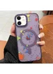 Чехол TPU+PC Flush with MagSafe для Apple iPhone 11 (6.1") Dark purple