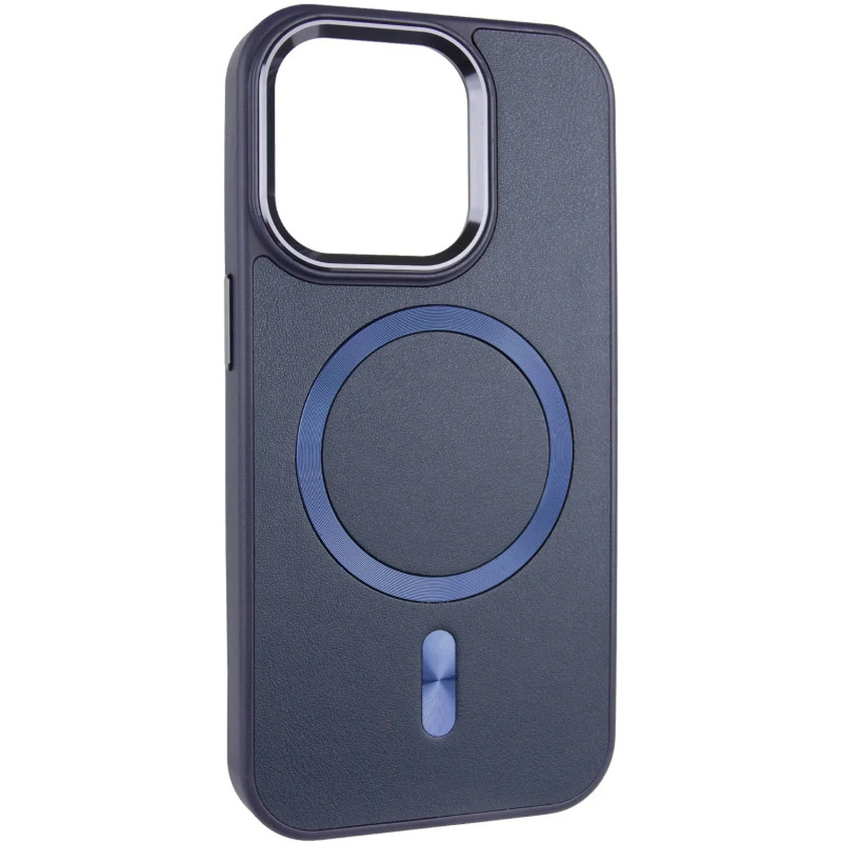 Кожаный чехол SnapCase with MagSafe для Apple iPhone 11 (6.1") Dark Blue