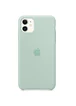 Чехол Silicone case (AAA) для Apple iPhone 11 (6.1") Бирюзовый / Beryl
