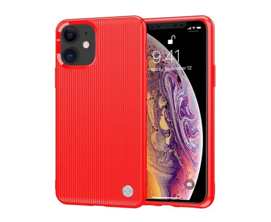 TPU чехол iPaky Suitcase Series для Apple iPhone 11 (6.1") Красный