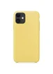 Силиконовый чехол Soft cover для Apple iPhone 11 (6.1") Желтый / Yellow