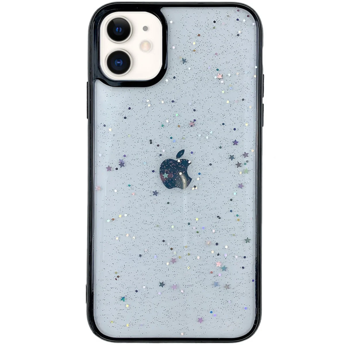 TPU+PC чехол Shiny Stars для Apple iPhone 11 (6.1") Черный
