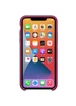 Чехол Silicone Case (AA) для Apple iPhone 11 (6.1") Малиновый / Pomegranate