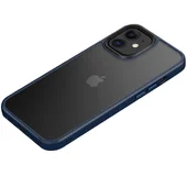 TPU + PC чохол Metal Buttons для Apple iPhone 11 (6.1 ") Синій