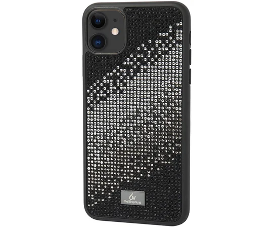 TPU чехол Bling World Rainbown Design для Apple iPhone 11 (6.1") Черный