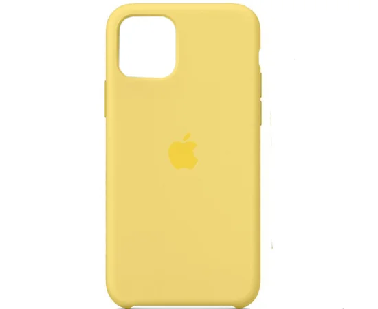 Чехол Silicone case (A) для Apple iPhone 11 (6.1") Желтый / Yellow