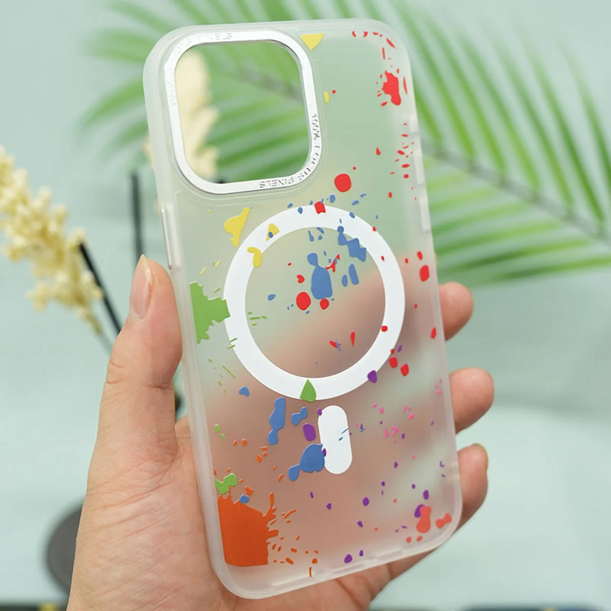 Чехол TPU+PC Flush with MagSafe для Apple iPhone 11 (6.1") White