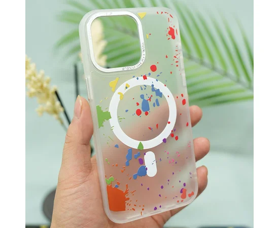 Чохол TPU+PC Flush with MagSafe для Apple iPhone 11 (6.1") White