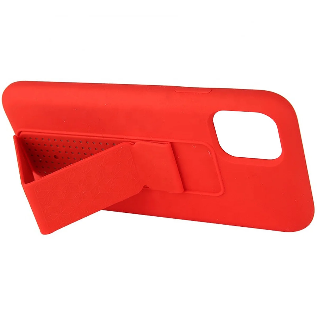 Чохол Silicone Case Hand Holder для Apple iPhone 11 (6.1 ") Червоний / Red