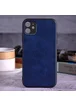 Кожаный чехол AIORIA Vintage для Apple iPhone 11 (6.1") Синий