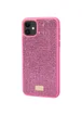 TPU чехол Bling World Grainy Diamonds для Apple iPhone 11 (6.1") Розовый