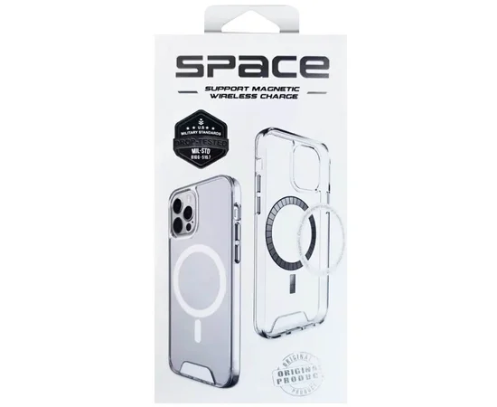Чохол TPU Space Case with MagSafe для Apple iPhone 11 (6.1") Прозорий