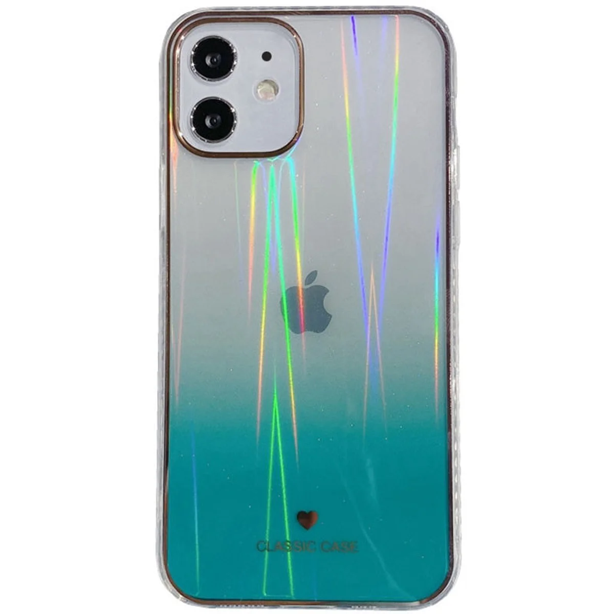 TPU + Glass чохол Aurora Classic для Apple iPhone 11 (6.1 ") Зелений