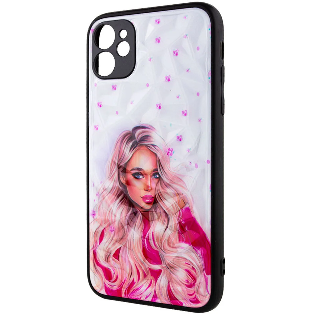 TPU+PC чехол Prisma Ladies для Apple iPhone 11 (6.1") Pink