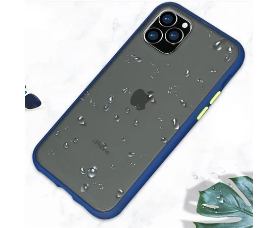 TPU чехол LikGus Maxshield для Apple iPhone 11 (6.1") Синий