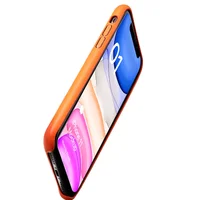 Шкіряний чохол AHIMSA PU Leather Case (A) для Apple iPhone 11 (6.1 ") Помаранчевий