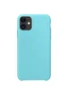 Силиконовый чехол Soft cover для Apple iPhone 11 (6.1") Бирюзовый / Ice Blue