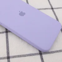 Чохол Silicone Case Square Full Camera Protective (AA) для Apple iPhone 11 (6.1") Бузковий / Dasheen