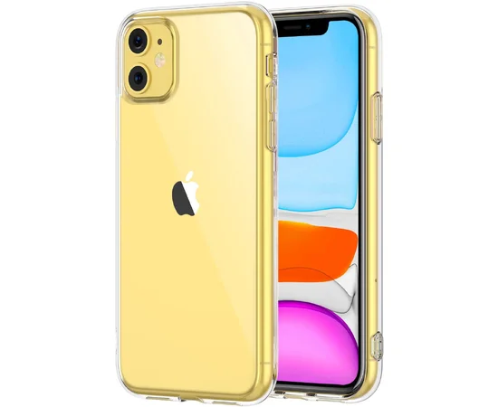 TPU чехол Epic Transparent 1,0mm для Apple iPhone 11 (6.1") Бесцветный (прозрачный)