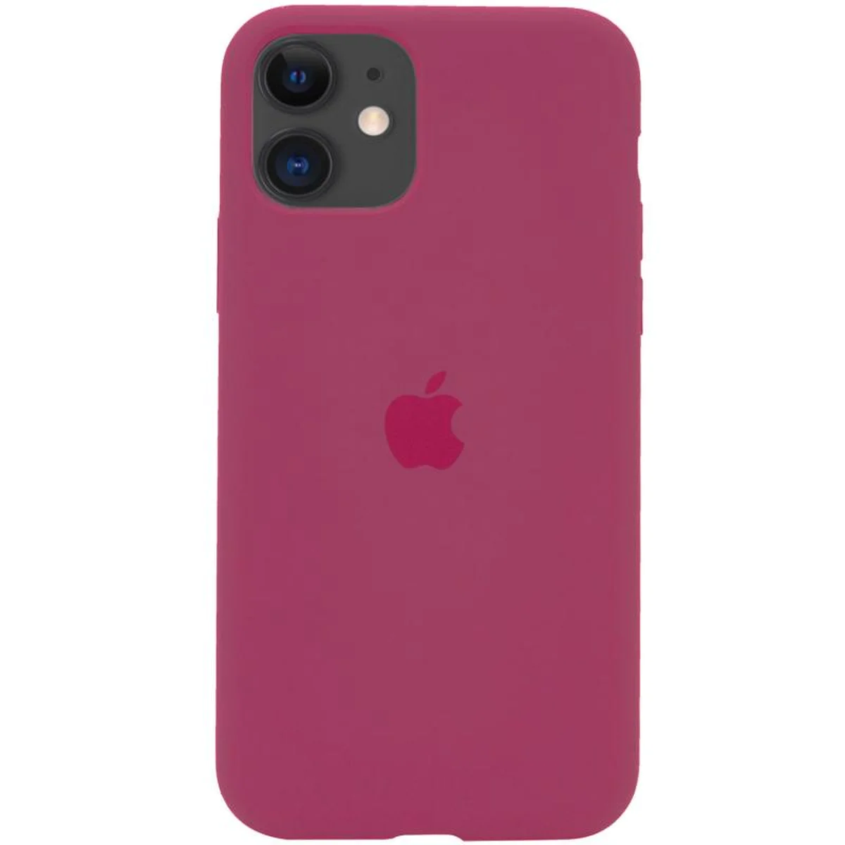 Чохол Silicone Case Full Protective (AA) Apple iPhone 11 (6.1") Червоний / Rose Red