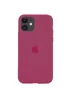Чехол Silicone Case Full Protective (AA) для Apple iPhone 11 (6.1") Красный / Rose Red