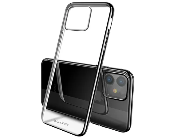 TPU чехол G-Case Shiny Series для Apple iPhone 11 (6.1") Черный