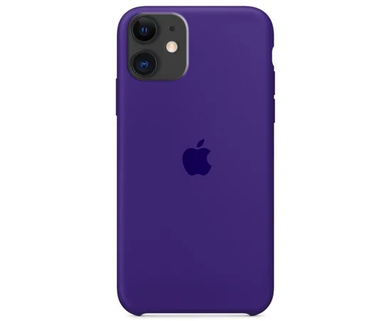 Чехол Silicone Case (AA) для Apple iPhone 11 (6.1") Фиолетовый / Ultra Violet