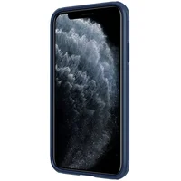 Карбоновая накладка Nillkin CamShield Pro Magnetic для Apple iPhone 11 (6.1") Синий