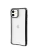 Чехол TPU UAG PLYO series для Apple iPhone 11 (6.1") Прозрачный / Черный