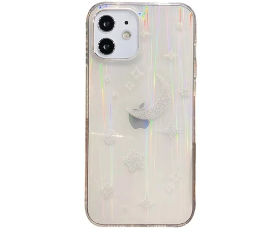 TPU+Glass чехол Aurora Space для Apple iPhone 11 (6.1") Месяц