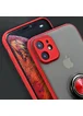 TPU-PC чехол Deen Shadow Ring series для Apple iPhone 11 (6.1") Красный