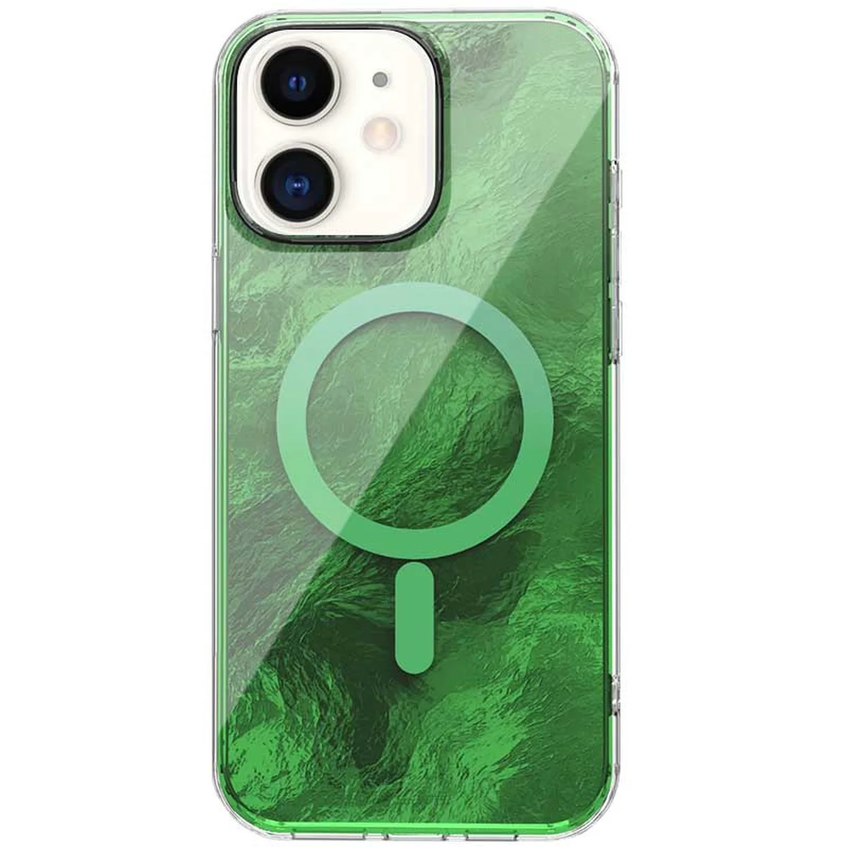 Чехол TPU Shiny Mountain (MagFit) для Apple iPhone 11 (6.1") Green