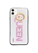 TPU+Glass чехол TYBOMB Queen для Apple iPhone 11 (6.1") pink