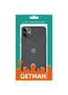 TPU чехол GETMAN Transparent 1,0 mm для Apple iPhone 11 (6.1") Прозрачный / Transparent