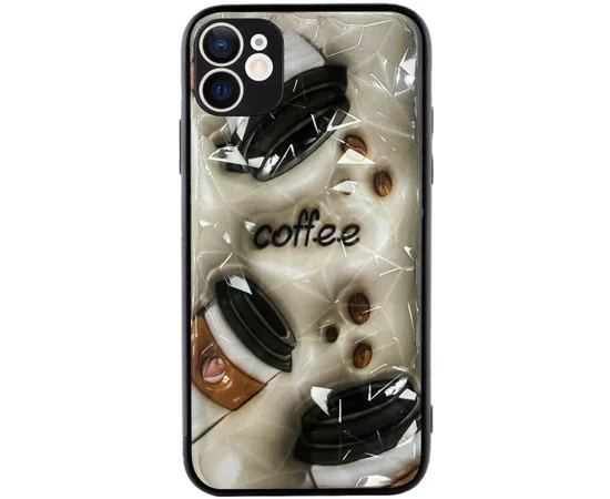 TPU+PC чехол Prisma Plushie для Apple iPhone 11 (6.1") Coffee