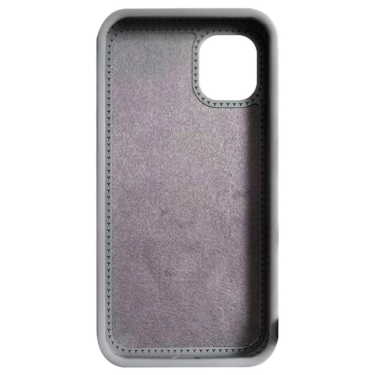Чехол Silicone Case Full Protective with Ring для Apple iPhone 11 (6.1") Grey