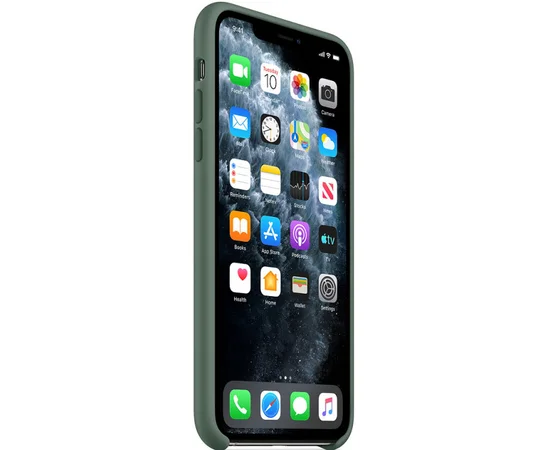 Чехол Silicone case (A) для Apple iPhone 11 (6.1") Зеленый / Pine green