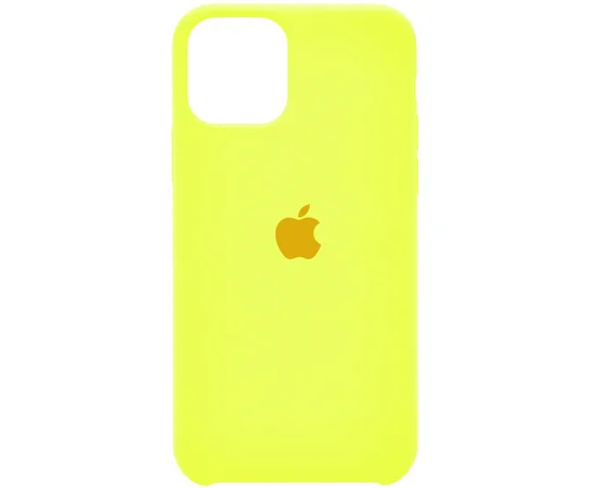 Чехол Silicone Case (AA) для Apple iPhone 11 (6.1") Желтый / Flash